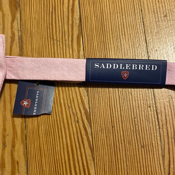 Saddlebred light Pink bow tie - Picture 4 of 4